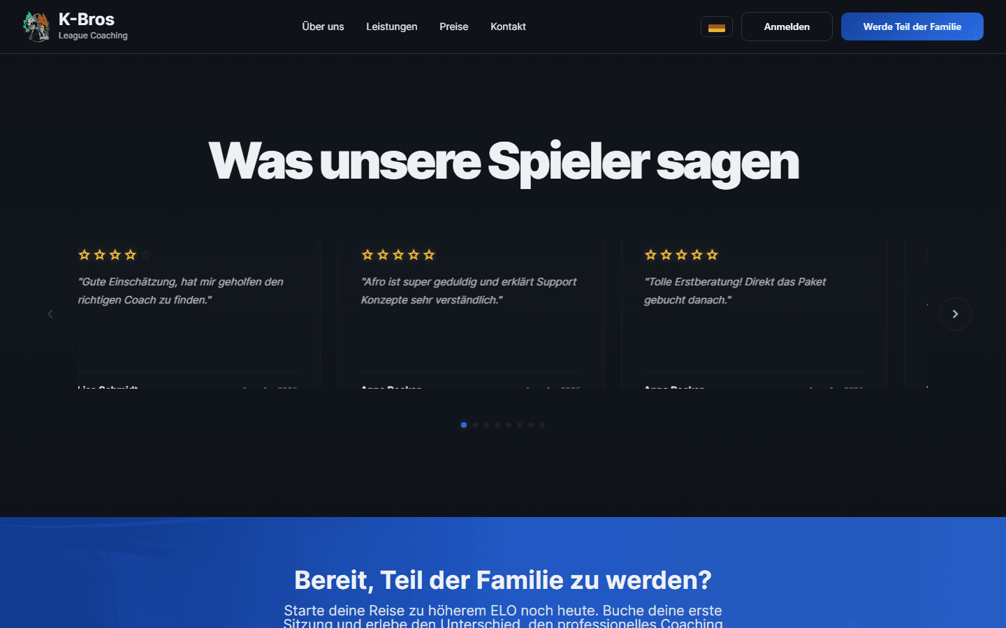 KayBros Coaching desktop